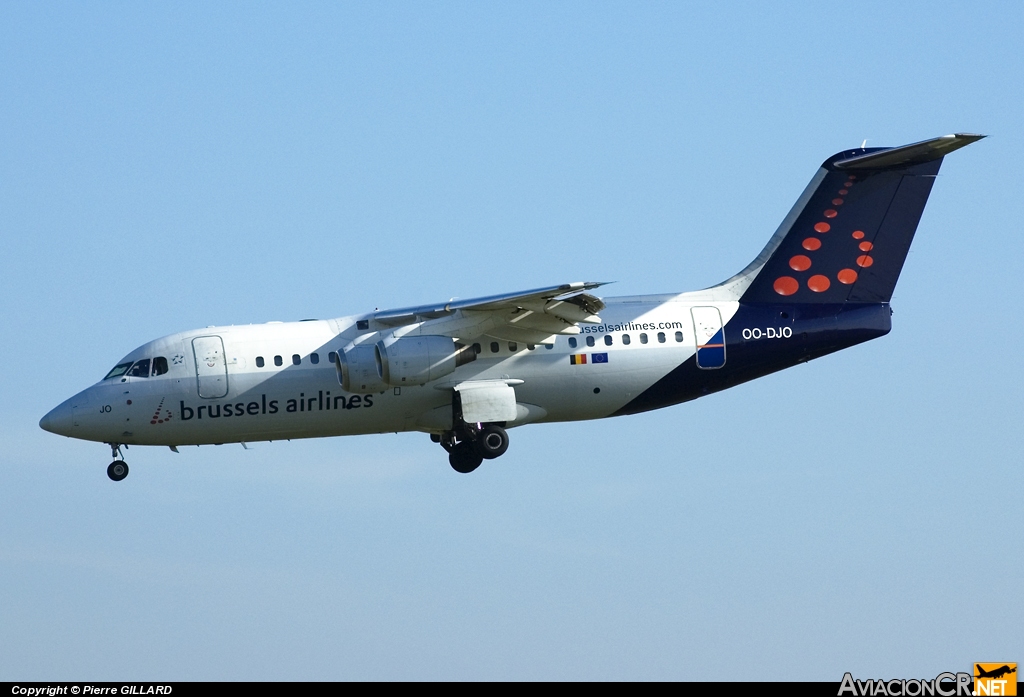 OO-DJO - British Aerospace Avro 146-RJ85 - Brussels airlines