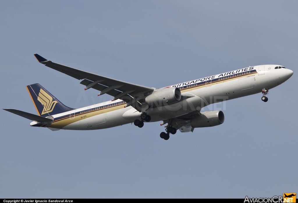 9V-STC - Airbus A330-343E - Singapore Airlines