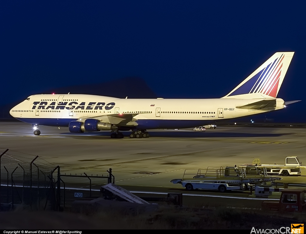 VP-BGY - Boeing 747-346 - Transaero Airlines