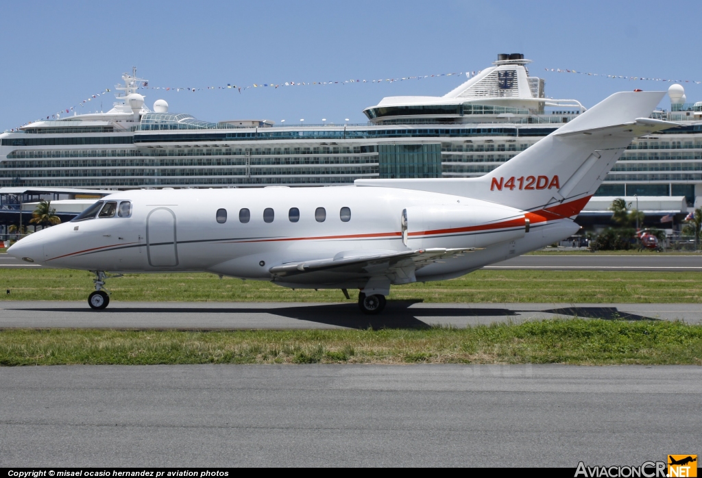 N412DA - Hawker Siddeley HS-125-400F - Privado