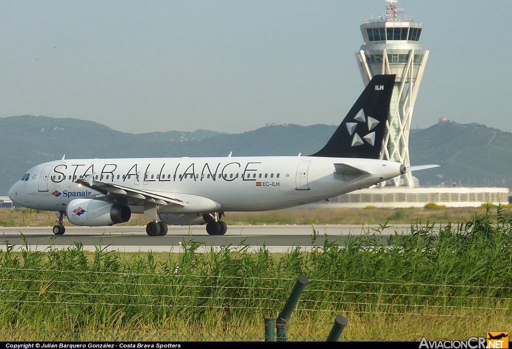 EC-ILH - Airbus A320-232 - Spanair