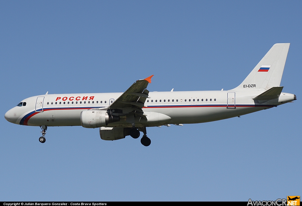 EI-DZR - Airbus A320-212 - Rossiya Airlines
