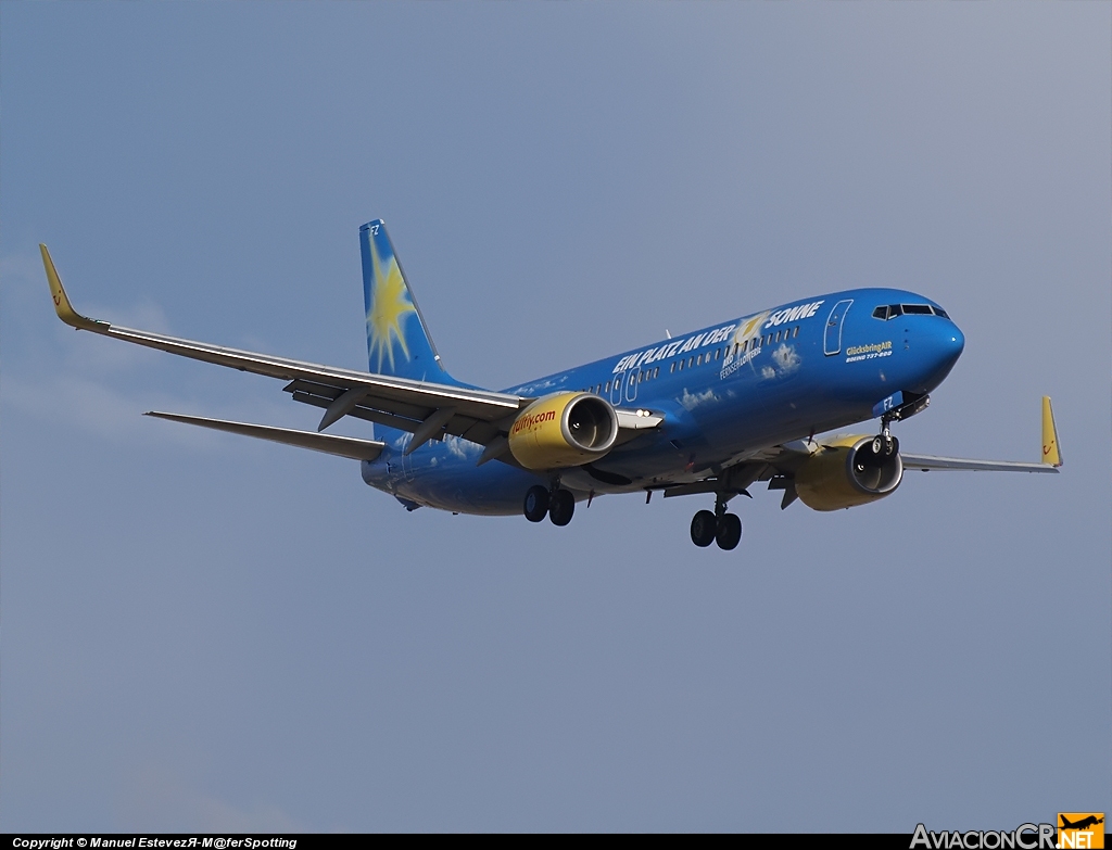 D-AHFZ - Boeing 737-8K5 - TUI Fly