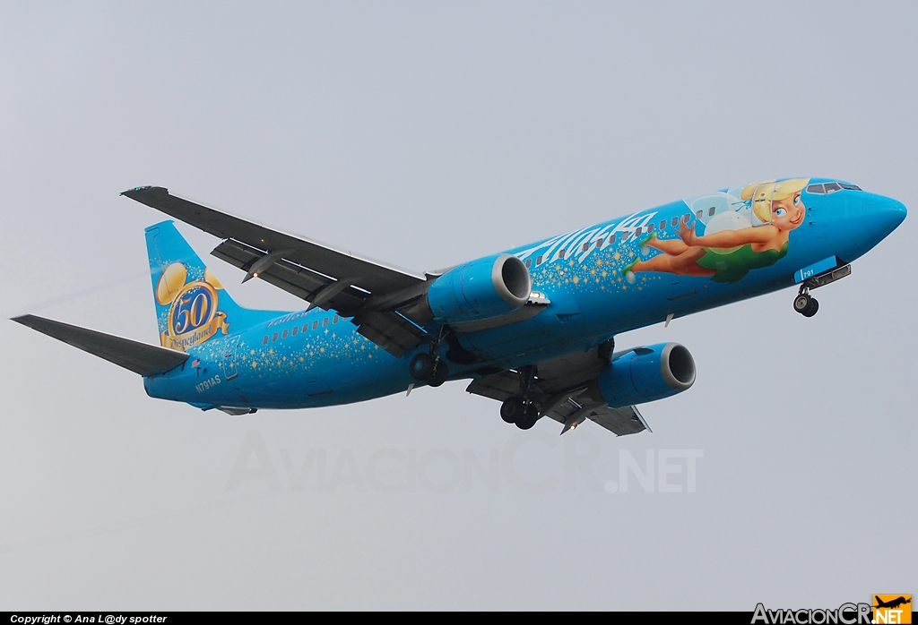 N791AS - Boeing 737-490 - Alaska Airlines