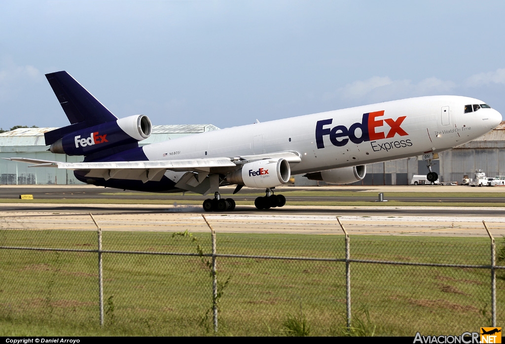 N68051 - McDonnell Douglas MD-10-10(F) - FedEx