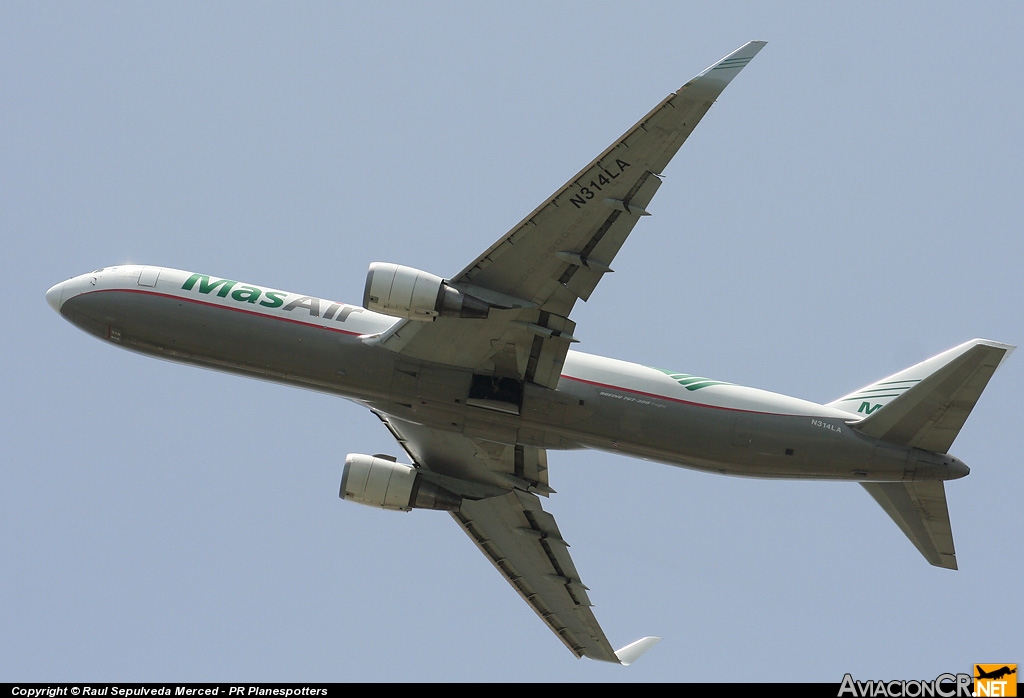 N314LA - Boeing 767-316F(ER) - Mas Air