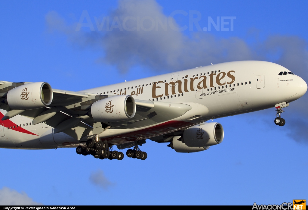 A6-EDK - Airbus A380-861 - Emirates