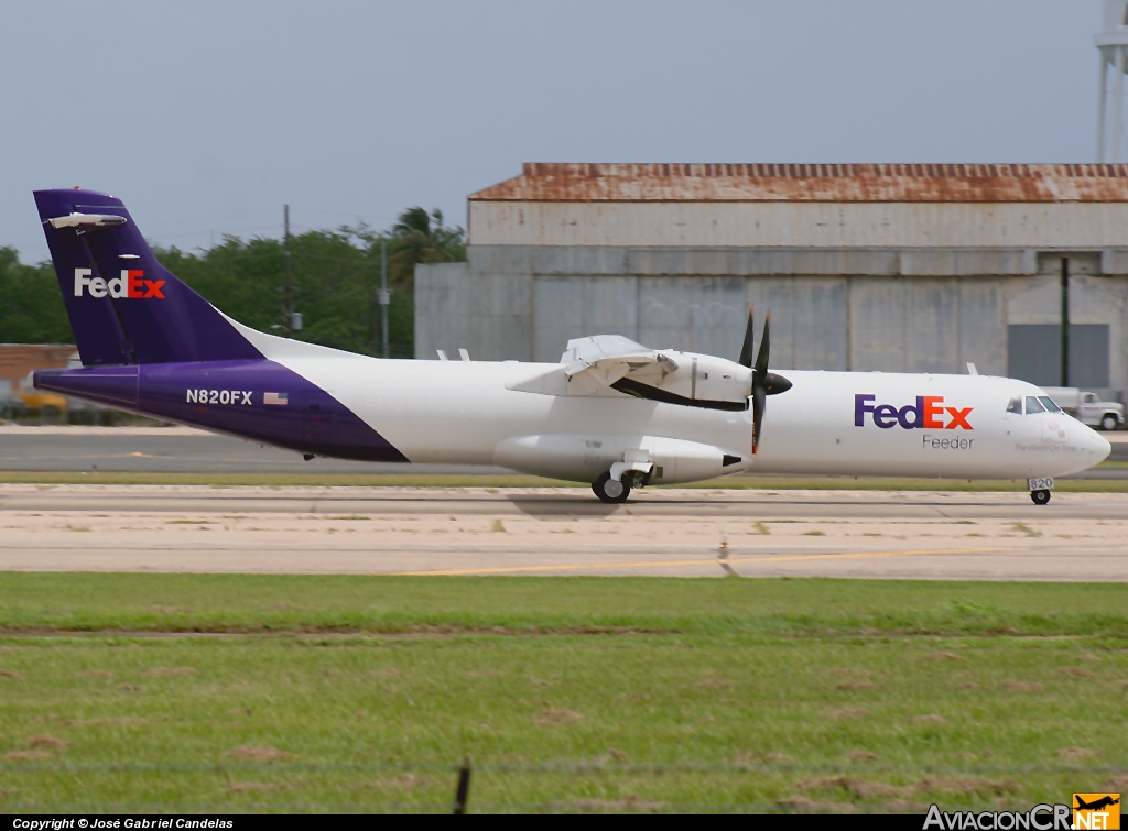 N820FX - ATR 72-212 - FedEx