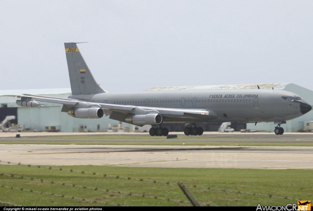 FAC1201 - Boeing 707-320C - Fuerza aerea Colonbiana