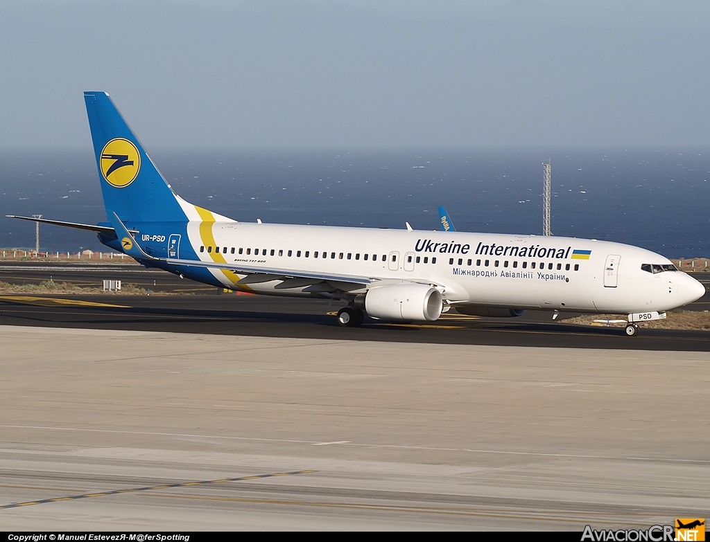 UR-PSD - Boeing 737-8HX - Ukraine International Airlines