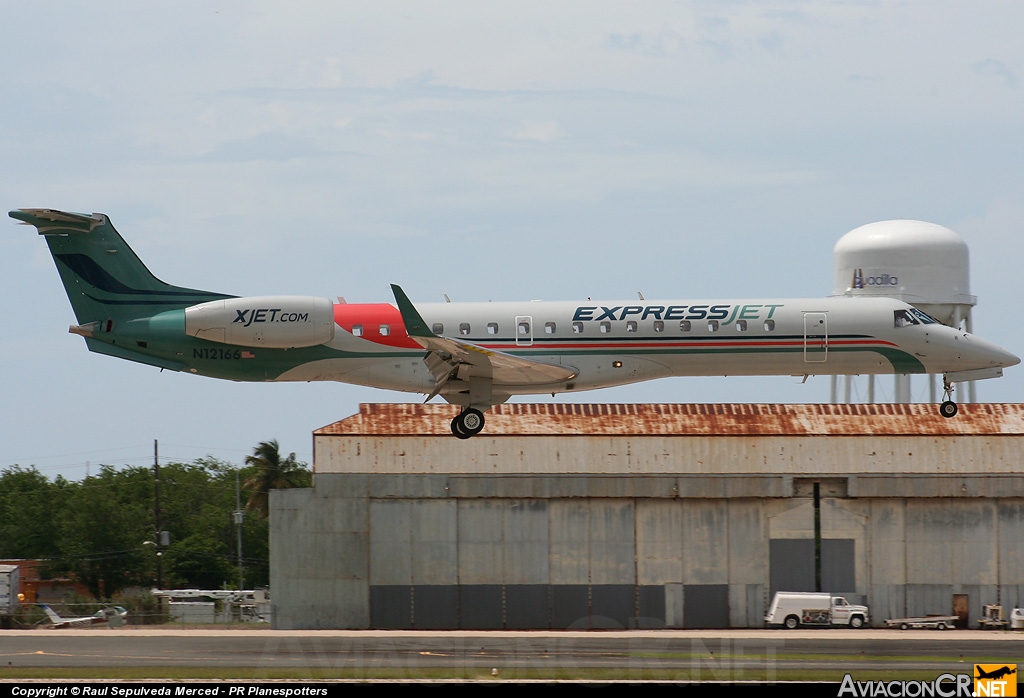 N12166 - Embraer Embraer EMB-145XR (ERJ-145XR) - Express Jet