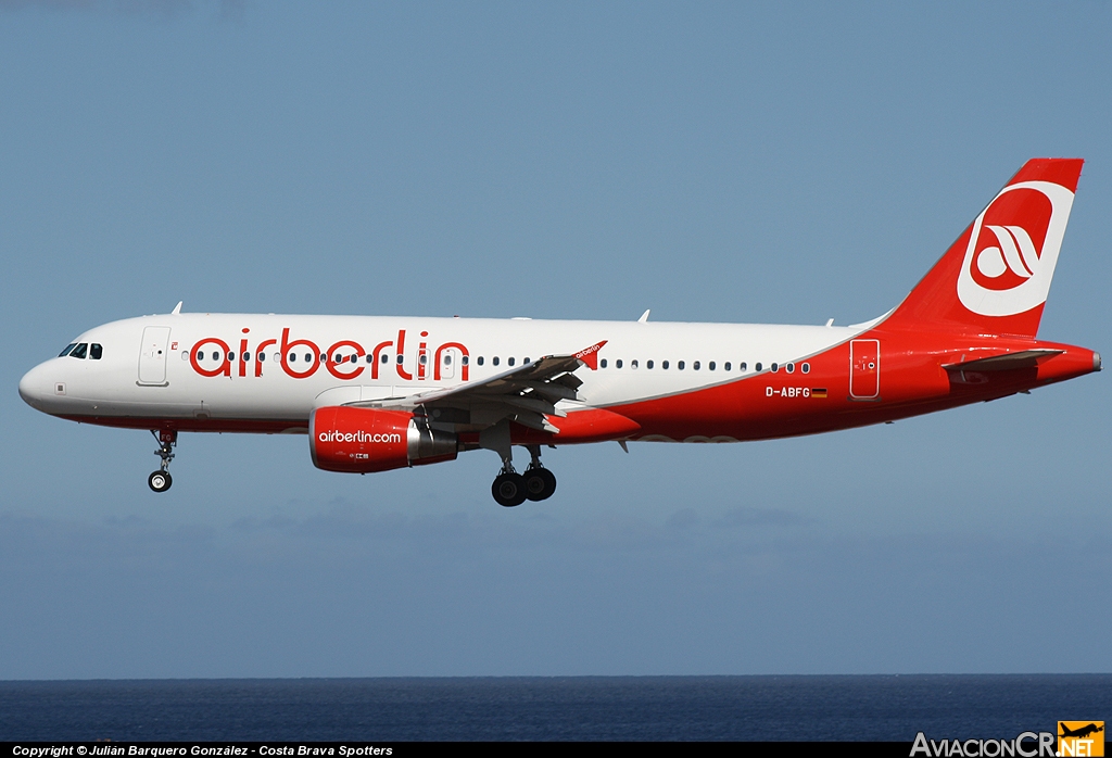 D-ABFG - Airbus A320-214 - Air Berlin