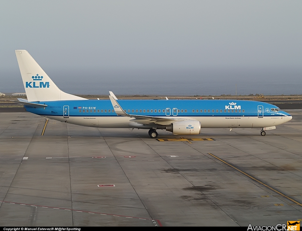 PH-BXW - Boeing 737-8K2 - KLM - Royal Dutch Airlines