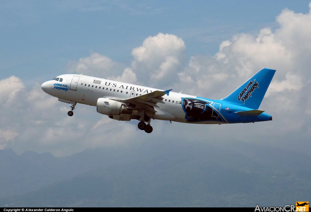 N717UW - Airbus A319-112 - US Airways