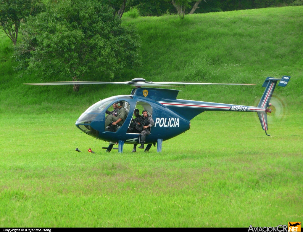 MSP018 - Hughes MD500E - Ministerio de Seguridad Pública - Costa Rica