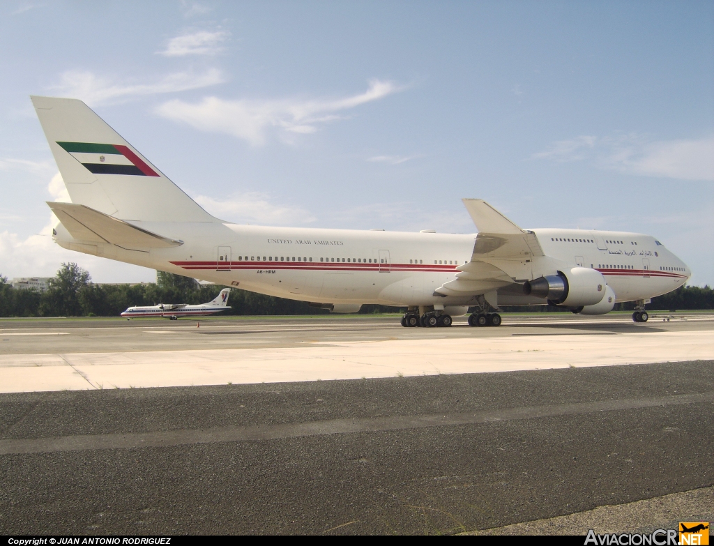 A6-HRM - Boeing 747-422 - United Arab Emirates - Dubai Air Wing