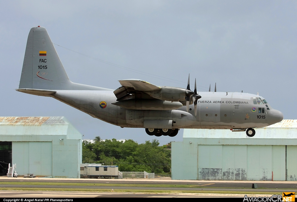 FAC1015 - Lockheed C-130H Hercules (L-382) - Fuerza Aérea Colombiana