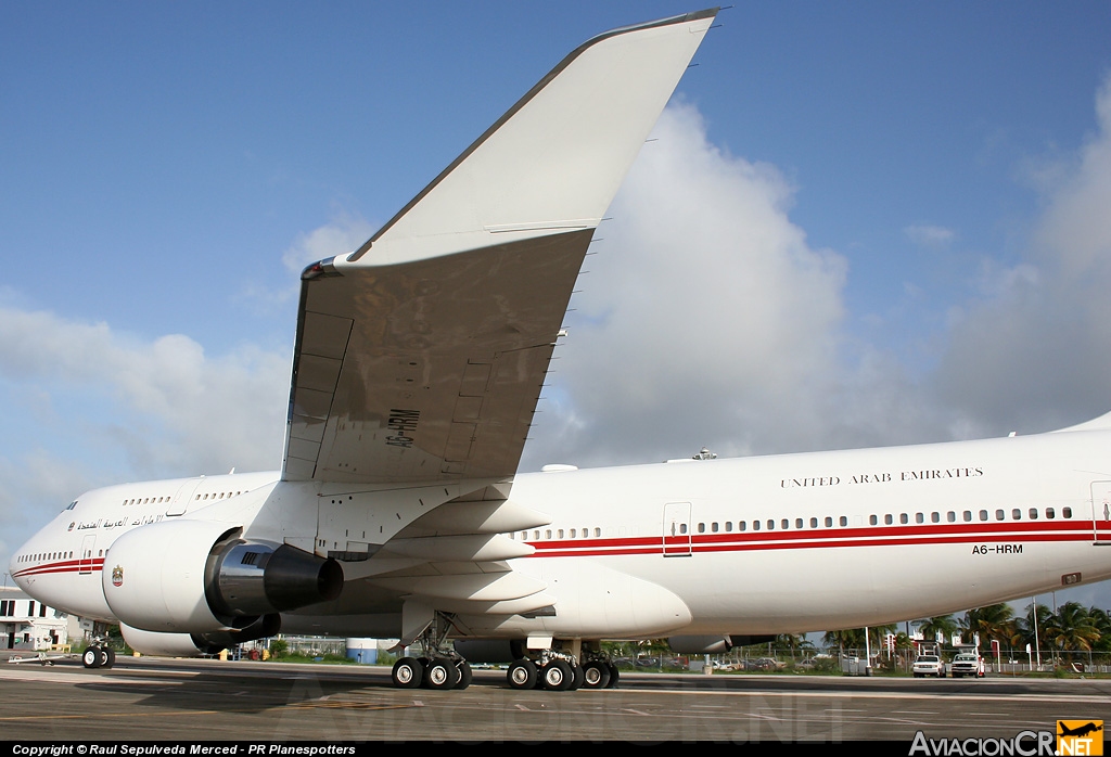 A6-HRM - Boeing 747-422 - United Arab Emirates - Dubai Air Wing
