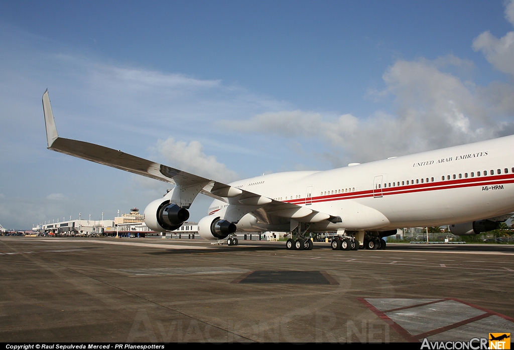A6-HRM - Boeing 747-422 - United Arab Emirates - Dubai Air Wing