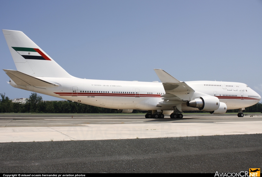 A6-HRM - Boeing 747-422 - United Arab Emirates - Dubai Air Wing