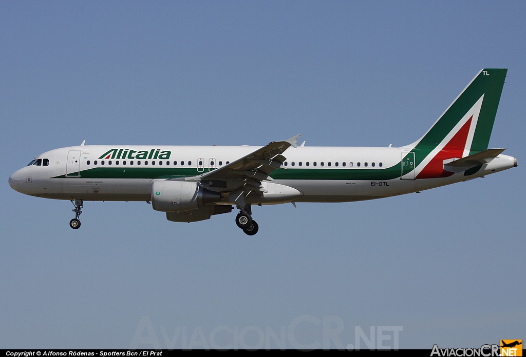 EI-DTL - Airbus A320-211 - Alitalia