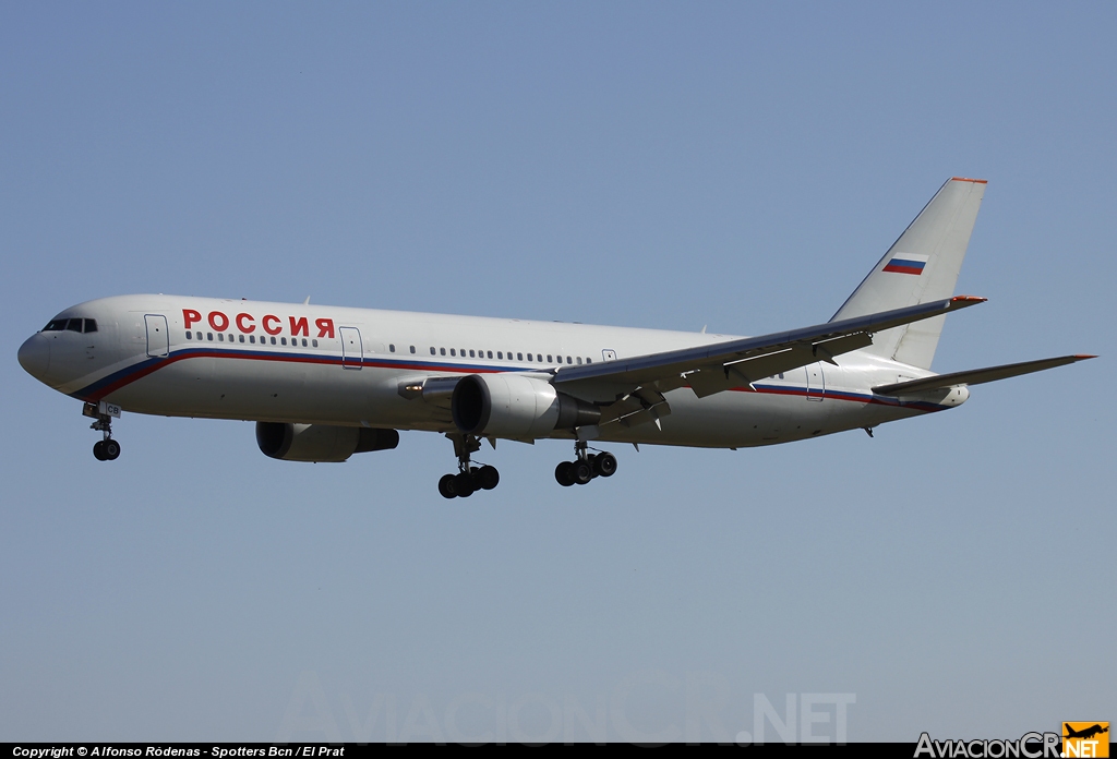 EI-ECB - Boeing 767-3Q8/ER - Rossiya Airlines