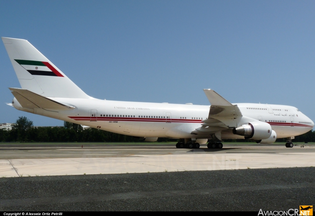 A6-HRM - Boeing 747-422 - United Arab Emirates - Dubai Air Wing