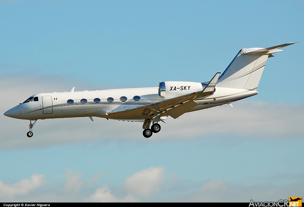 XA-SKY - Gulfstream Aerospace G-IV Gulfstream IV-SP - Privado