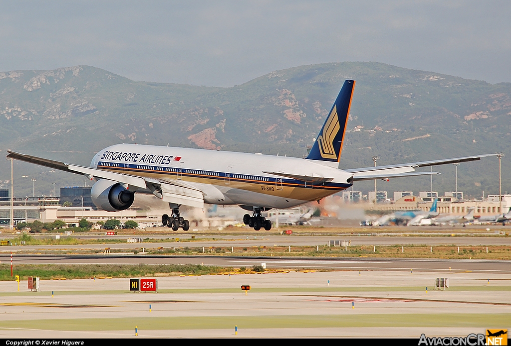 9V-SWO - Boeing 777-312/ER - Singapore Airlines