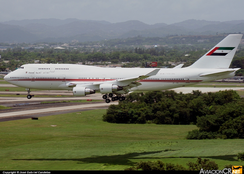 A6-HRM - Boeing 747-422 - United Arab Emirates - Dubai Air Wing