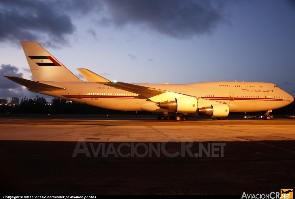 A6-HRM - Boeing 747-422 - United Arab Emirates - Dubai Air Wing