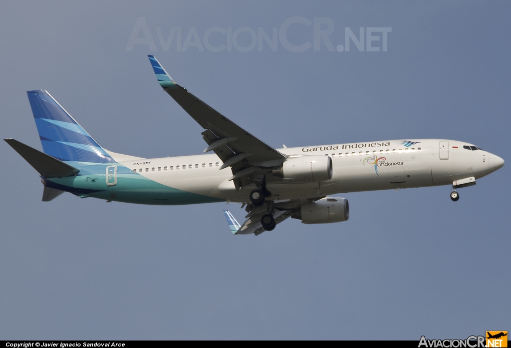 PK-GMF - Boeing 737-8U3 - Garuda Indonesia