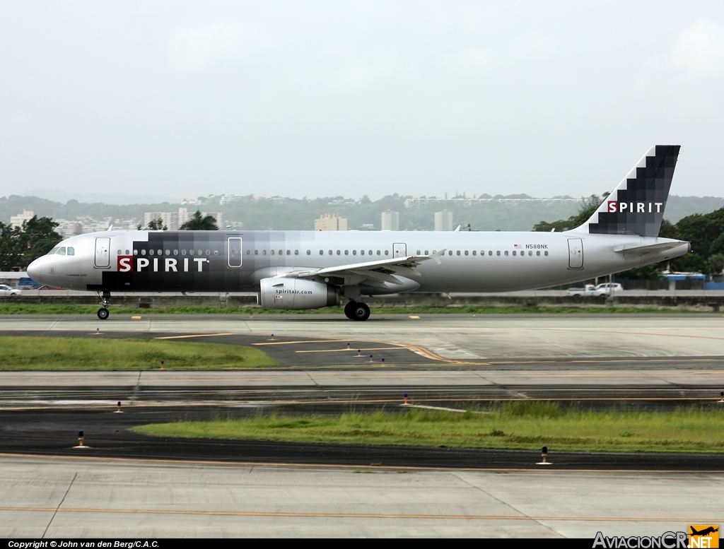 N588NK - Airbus A321-231 - Spirit Airlines