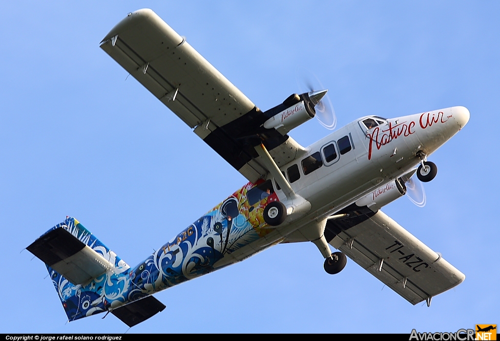 TI-AZC - De Havilland Canada DHC-6-300 Twin Otter - Nature Air