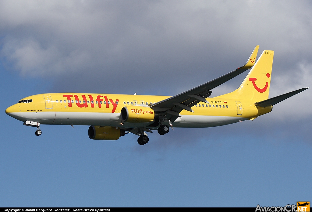 D-AHFT - Boeing 737-8K5 - TUIfly