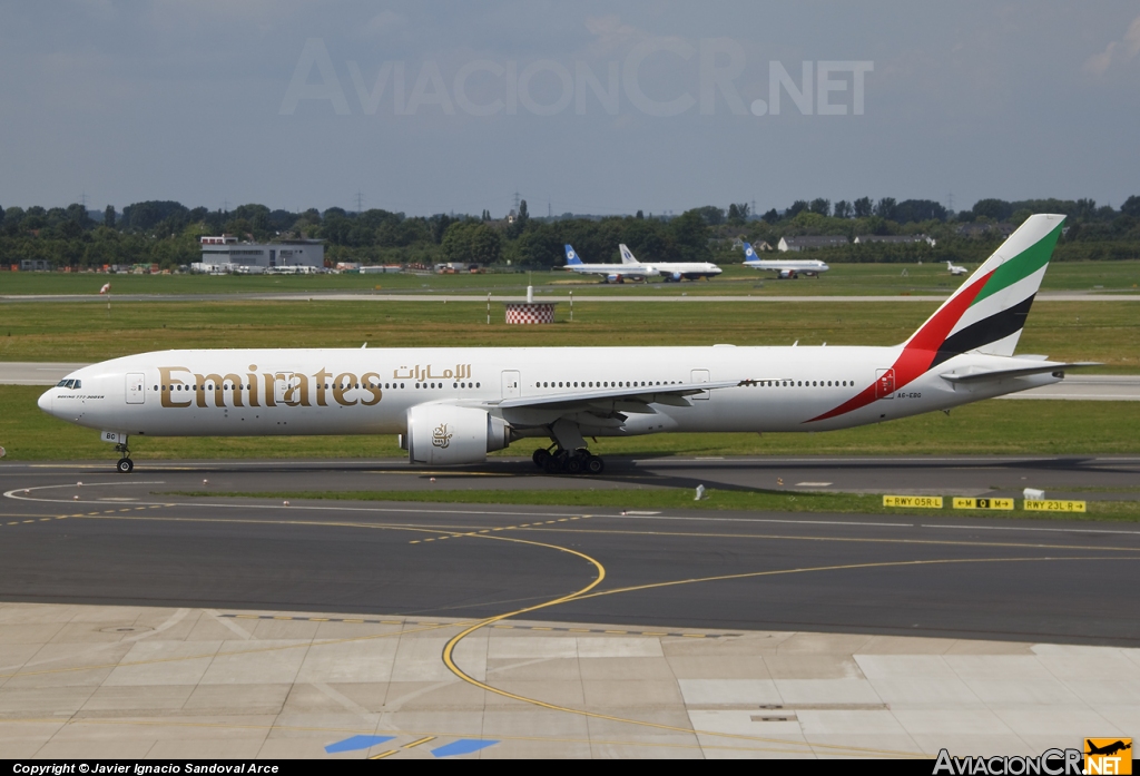 A6-EBG - Boeing 777-31H/ER - Emirates