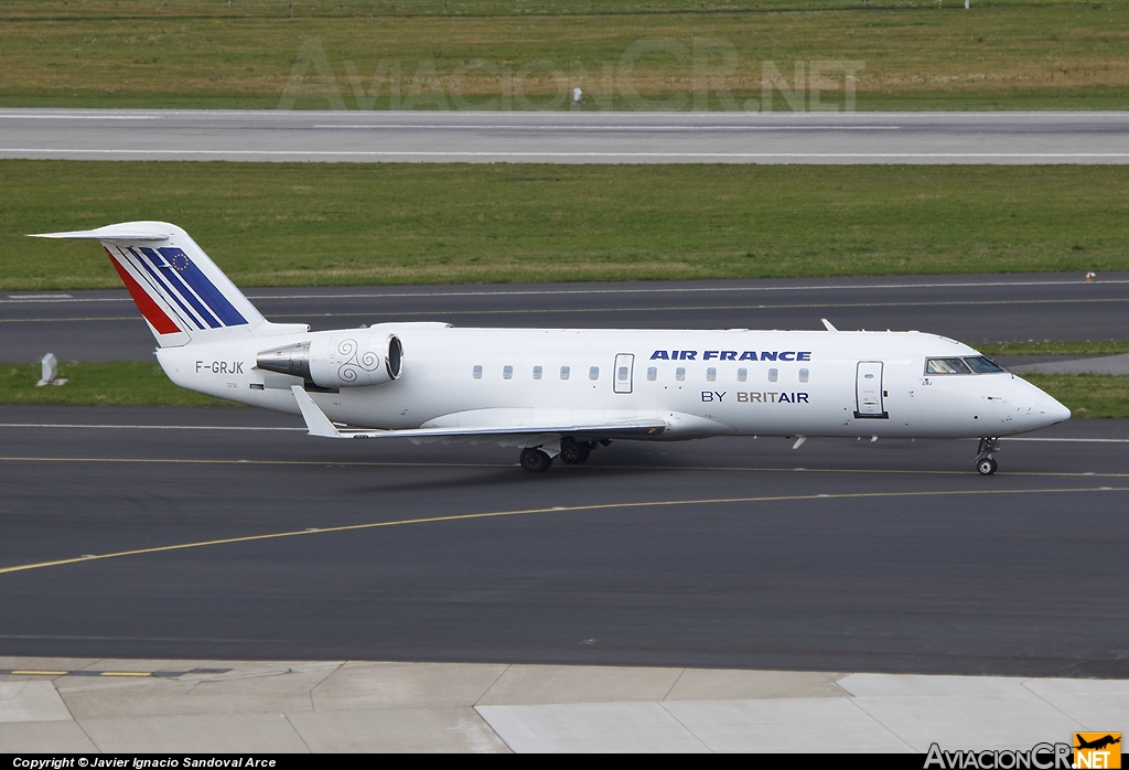 F-GRJK - Bombardier CRJ-100ER - Air France (Brit Air)