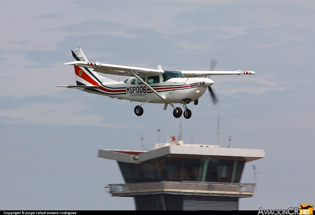 MSP006 - Cessna U206G/Soloy Turbine 206 - Ministerio de Seguridad Pública - Costa Rica