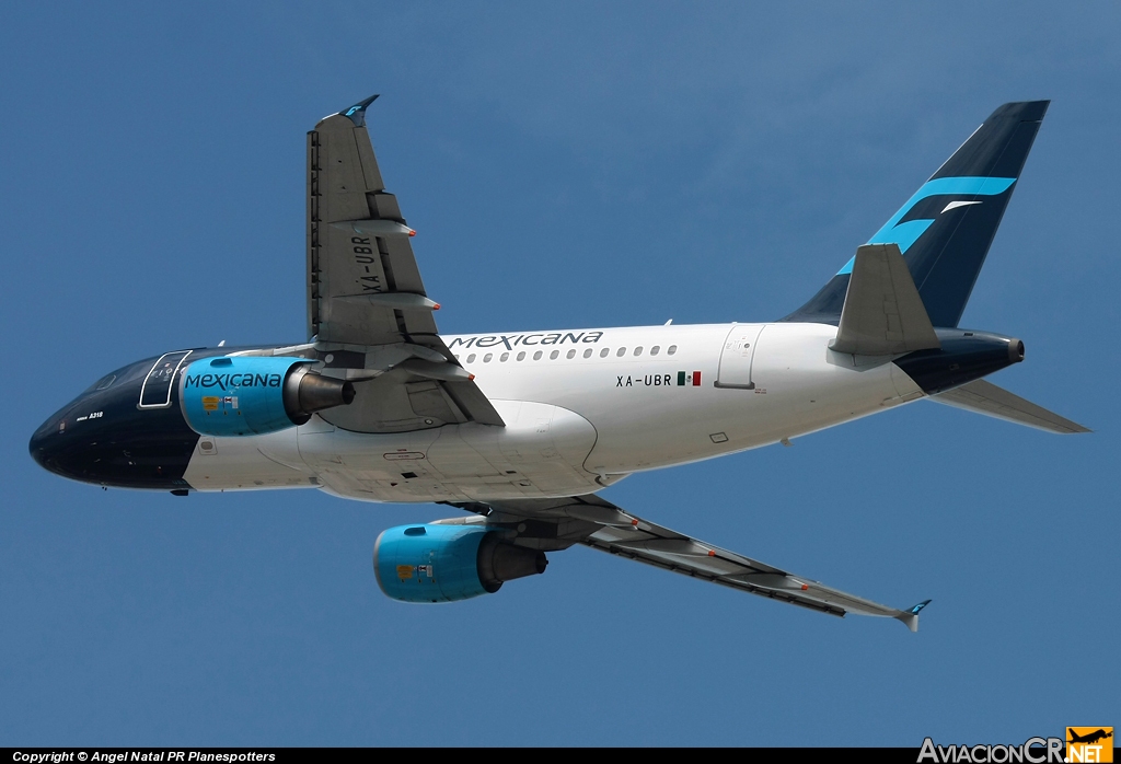 XA-UBR - Airbus A318-111 - Mexicana