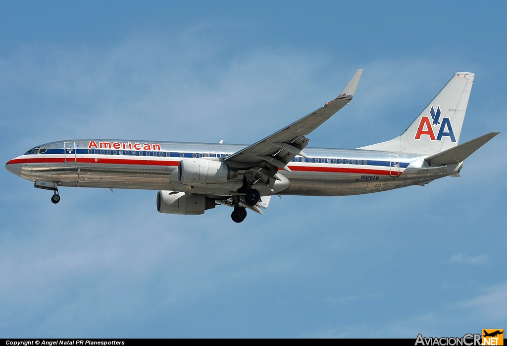 N926AN - Boeing 737-823 - American Airlines