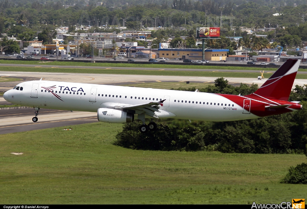 N570TA - Airbus A321-231 - TACA
