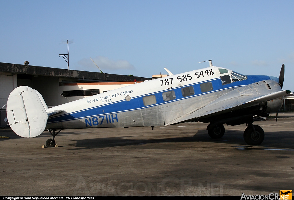 N8711H - Beech E18S - Seven Stars Air Cargo