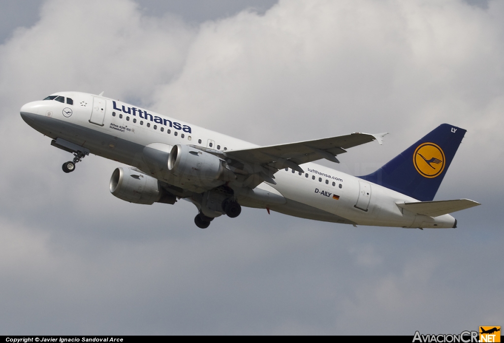 D-AILY - Airbus A319-114 - Lufthansa