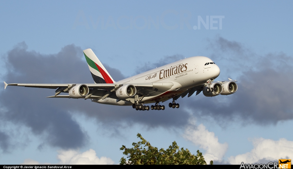 A6-EDK - Airbus A380-861 - Emirates