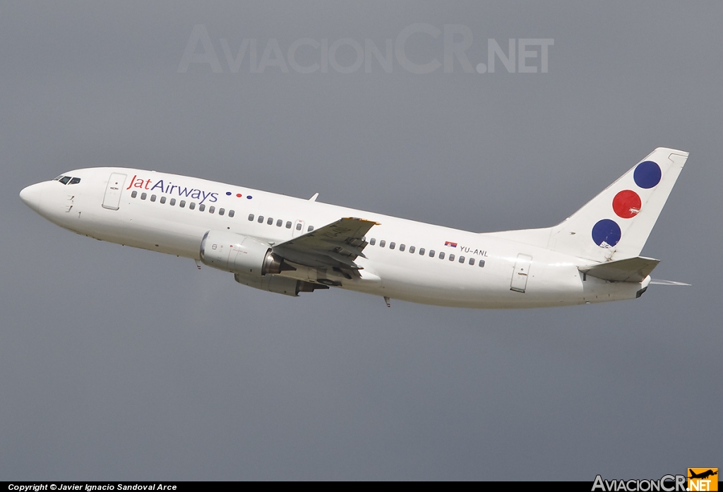 YU-ANL - Boeing 737-3H9 - JAT Airways