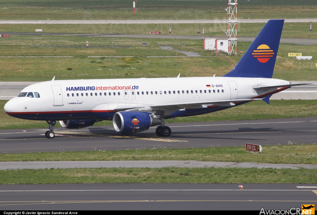 D-AHIO - Airbus A319-112 - Hamburg International