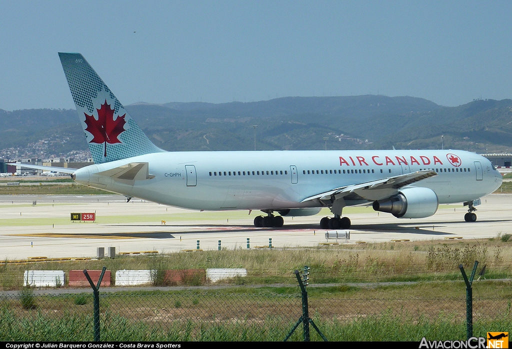 C-GHPH - Boeing 767-3Y0(ER) - Air Canada