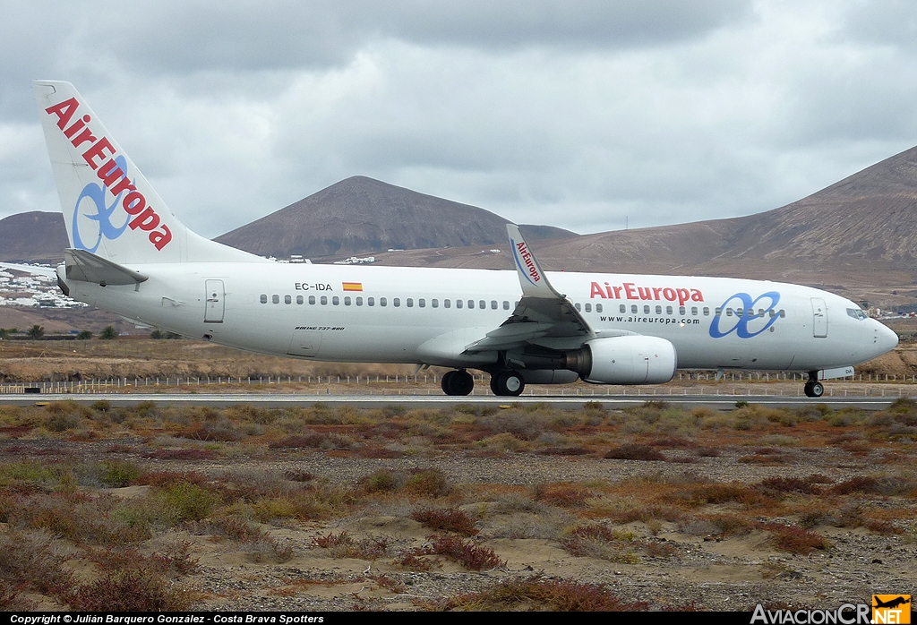 EC-IDA - Boeing 737-86Q - Air Europa