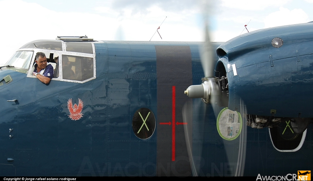 MSP002 - De Havilland Canada C-7A Caribou - Ministerio de Seguridad Pública - Costa Rica