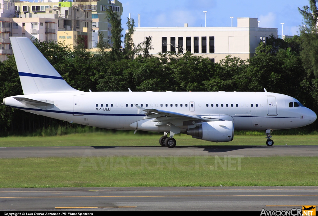 VP-BED - Airbus A319-115X CJ - Sonair Servico Aereo